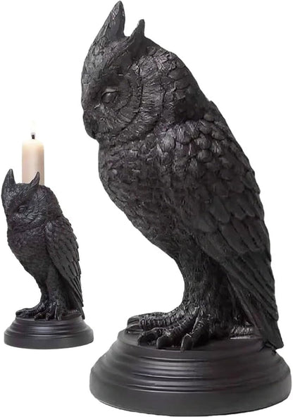 Gothic Raven/Owl/Bat Candle Stick Holder