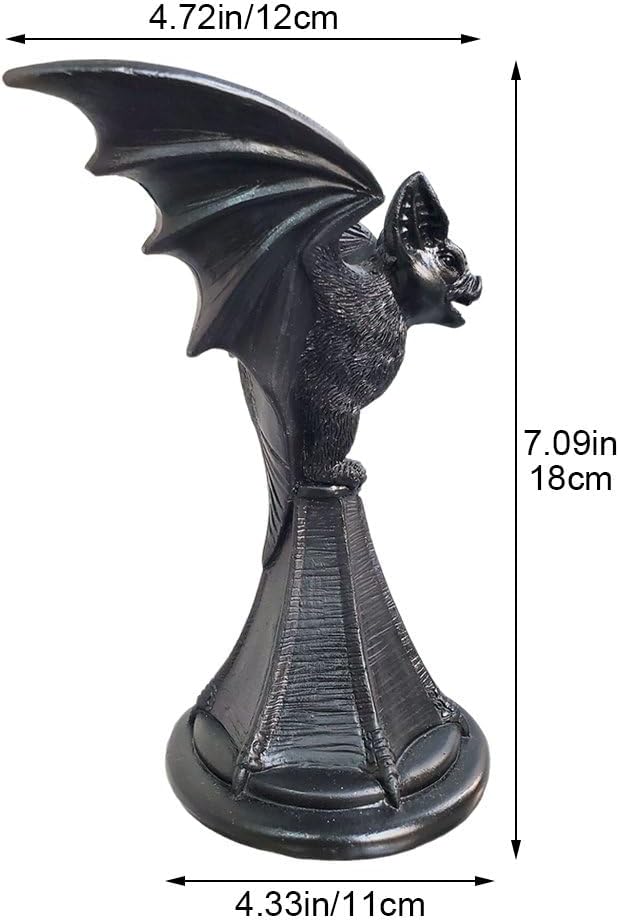 Gothic Raven/Owl/Bat Candle Stick Holder