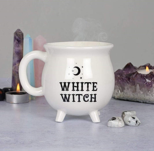 WHITE WITCH mug