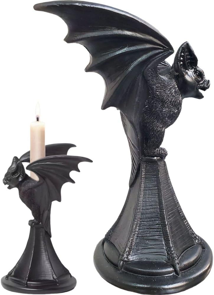 Gothic Raven/Owl/Bat Candle Stick Holder