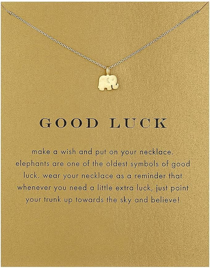 Good Luck Elephant ~ necklace