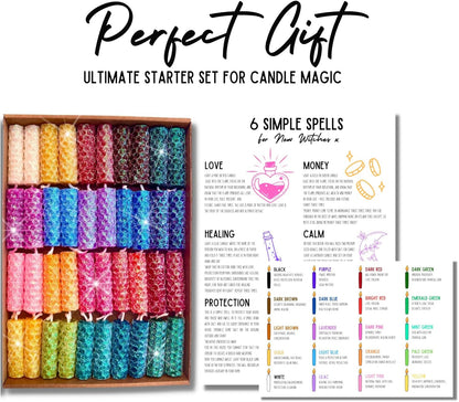 Mini Spell Candles Kit - x40 Count